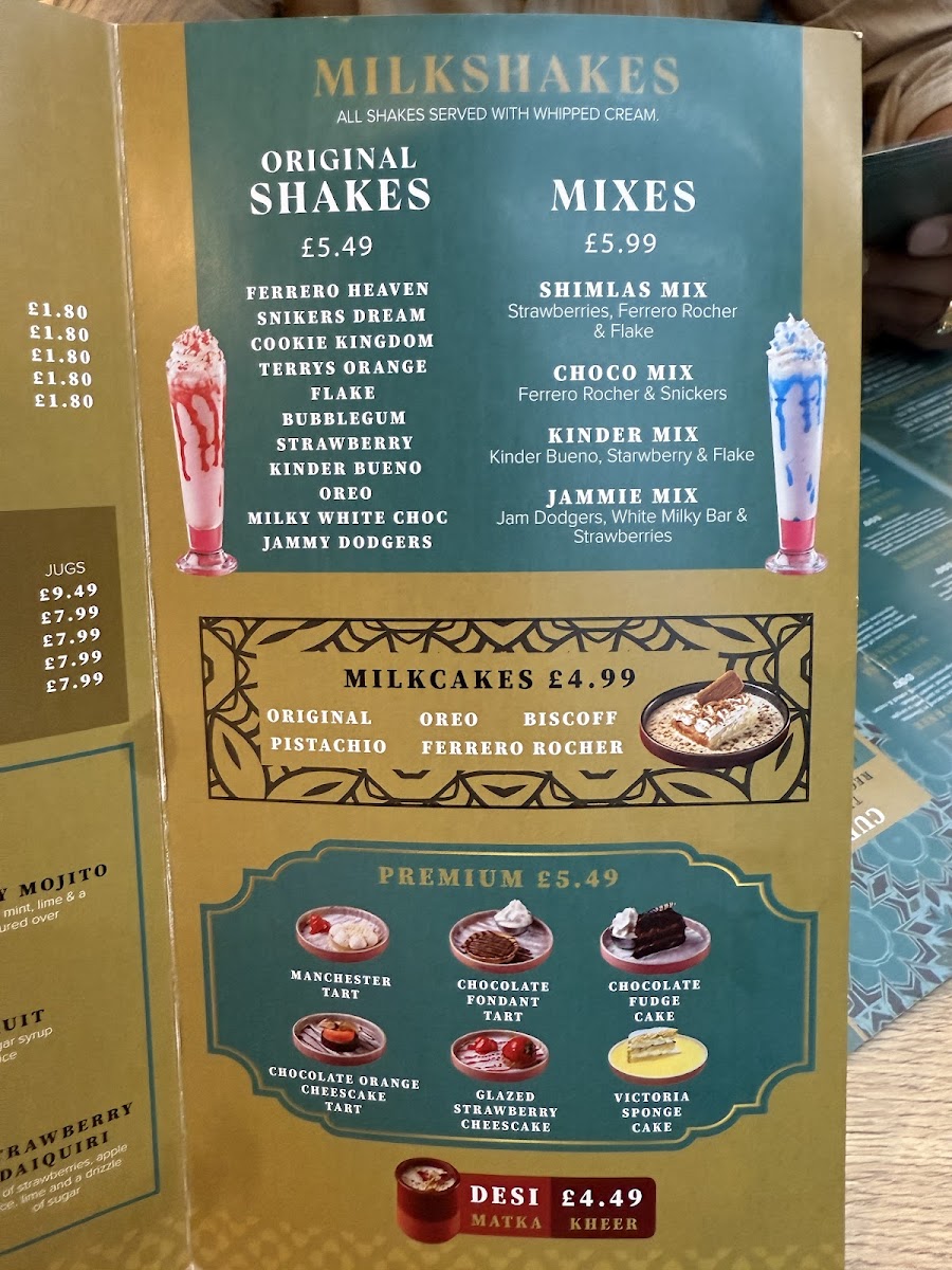 Menu Shimlas Leeds-10