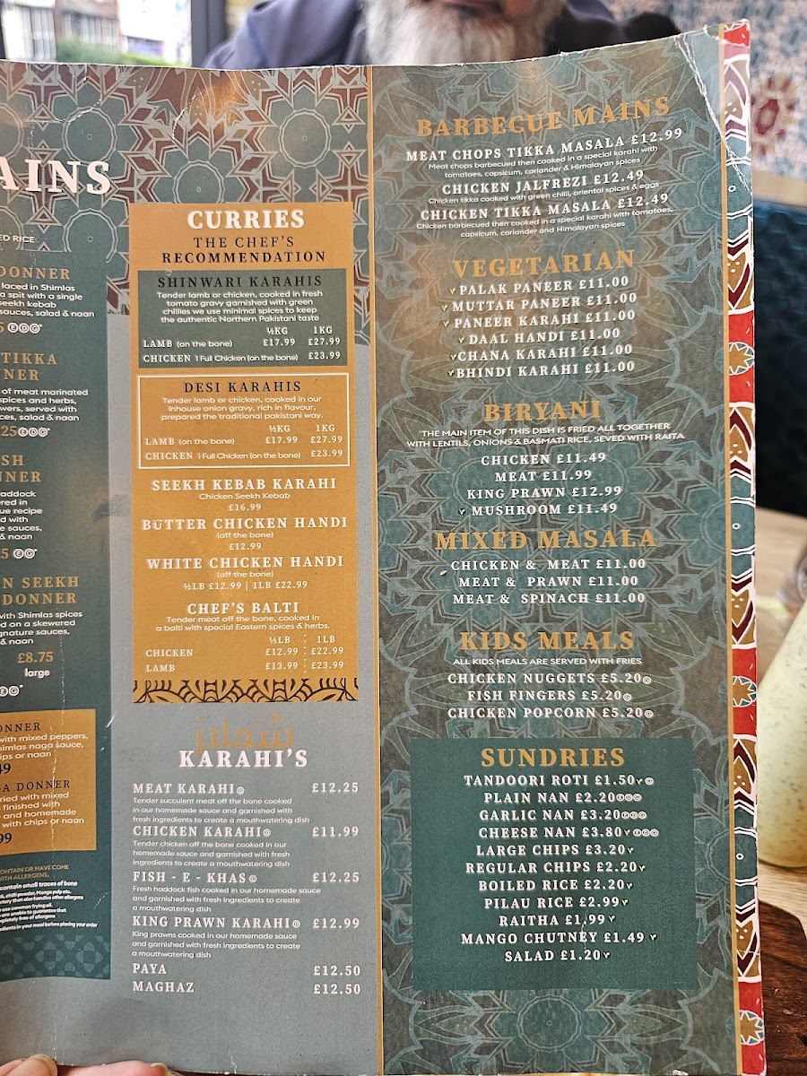Menu Shimlas Leeds-3
