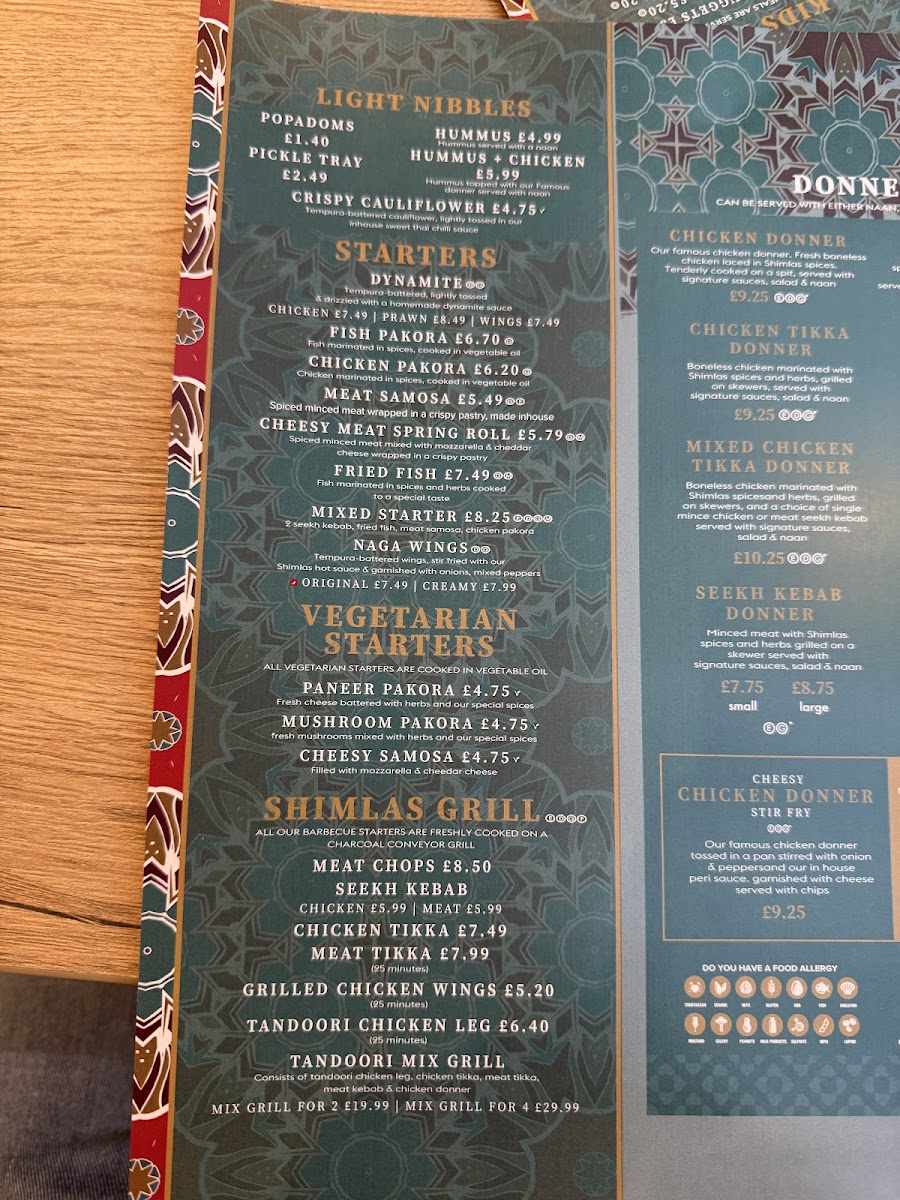 Menu Shimlas Leeds-7